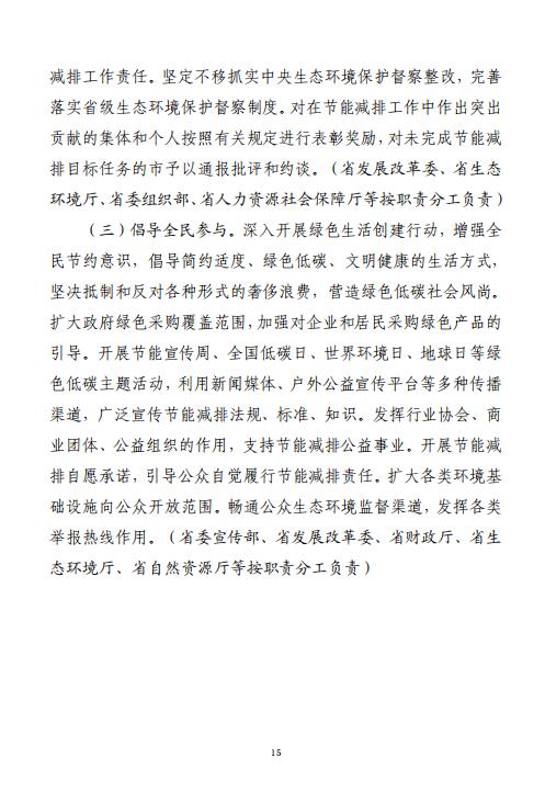 山东省“十四五”节能减排综合工作方案（征求意见稿）(图15)