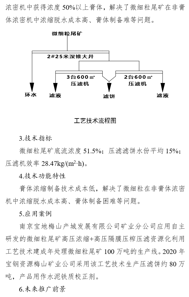 国家工业资源综合利用先进适用工艺技术设备目录（2021年版）供需对接指南之八：尾矿综合利用技术装备(图11)