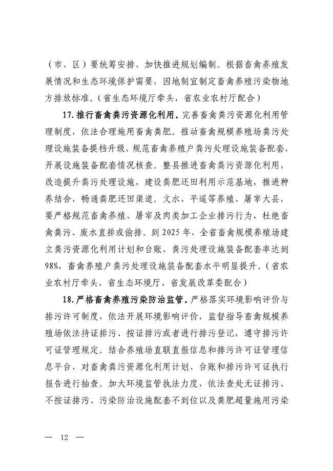 山西省环境保护厅文件_89_12.jpg 五部门联合印发《山西省深入打好农业农村污染治理攻坚战实施方案(2021-2025年)》!(图12)