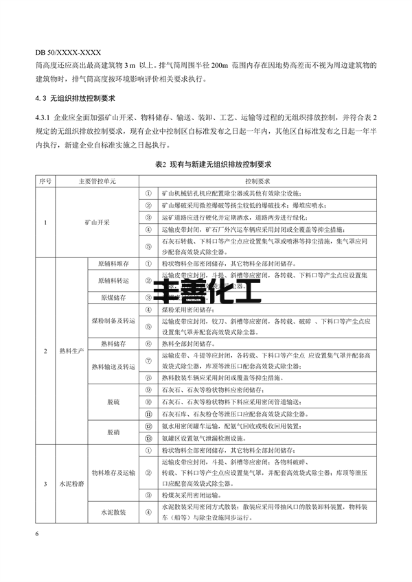 重庆市地标《水泥工业大气污染排放标准》征求意见(图9)