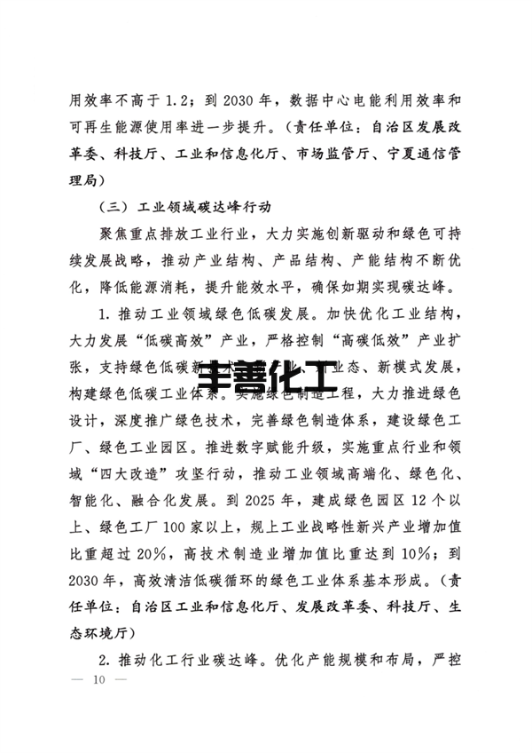 《宁夏回族自治区碳达峰实施方案》全文发布(图10)