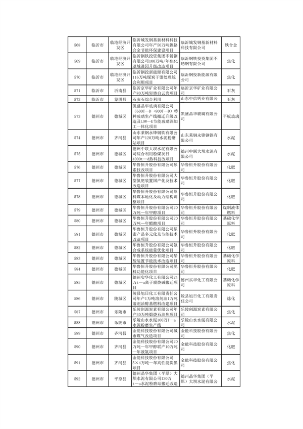 010309455619_0山东1_24.png 山东:关于继续保留实施和关停退出“两高”项目清单(第一批)的公示(图24)